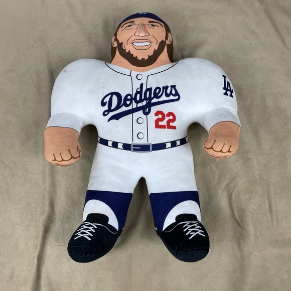 MLB Rallymen Clayton Kershaw Los Angeles Dodgers Player Plush Large